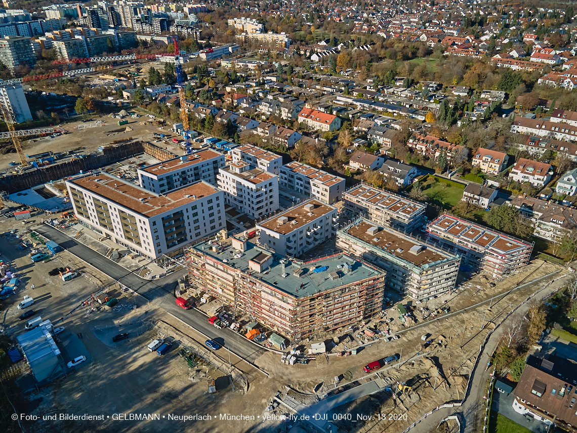 13.11.2020 - Piederstorfer Gelände und Alexisqaurtier am Karl-Marx-Ring in Neuperlach